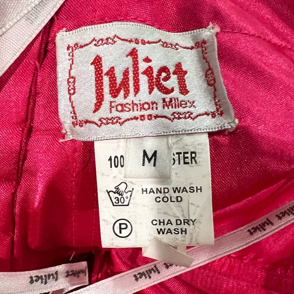 Juliet Fashion Milex: Pink Above the Knee Dress. Medium. Like New. - Picture 7 of 7